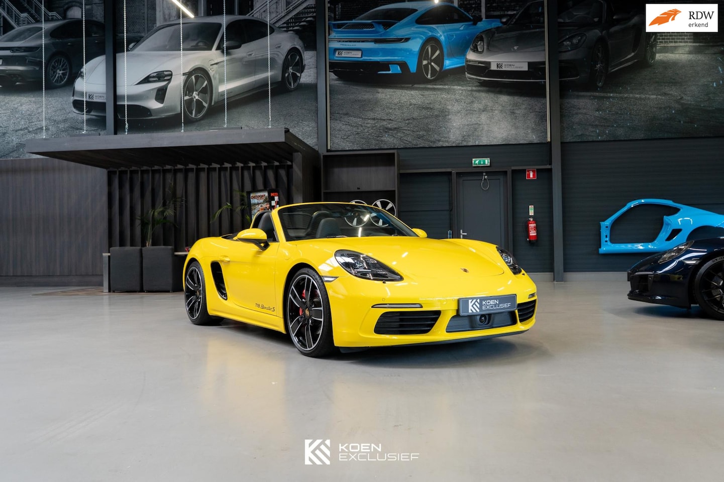 Porsche 718 Boxster S - 2.5 (2016) slechts 24.835 km, uniek veel Exclusive opties - AutoWereld.nl