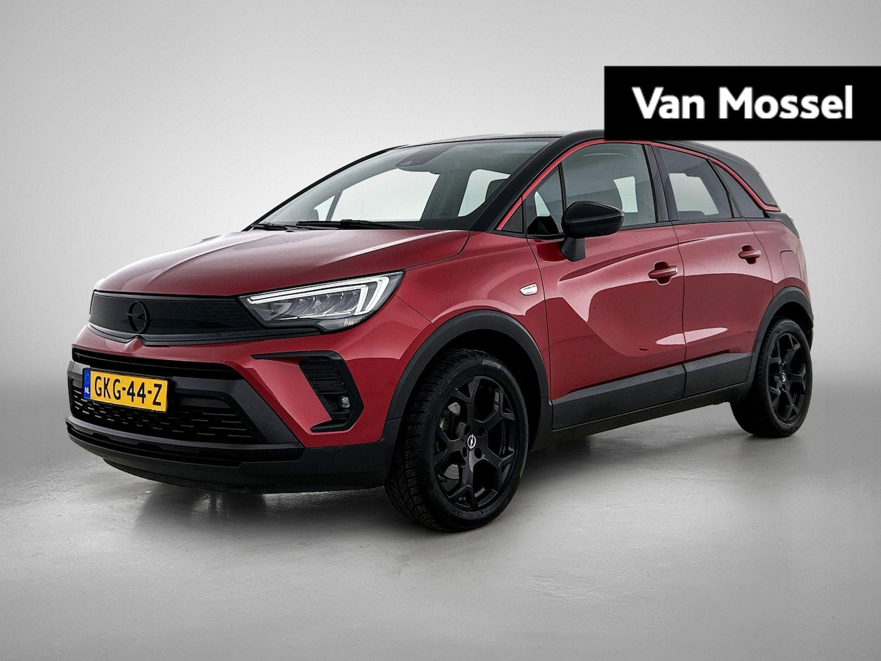 Opel Crossland - 1.2 Turbo GS Line | 110pk | Navigatie | 41.000km | 17" Zwarte Velgen | Hoge Instap! | - AutoWereld.nl