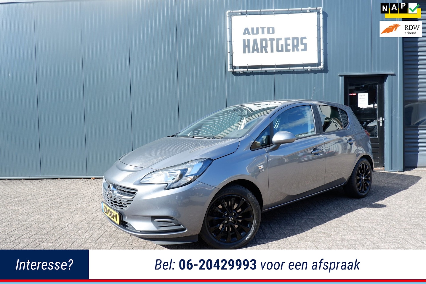 Opel Corsa - 1.0 Turbo Edition 1.0 Turbo Edition, navi, stoel/ stuur verwarming , trekhaak , P sensoren - AutoWereld.nl