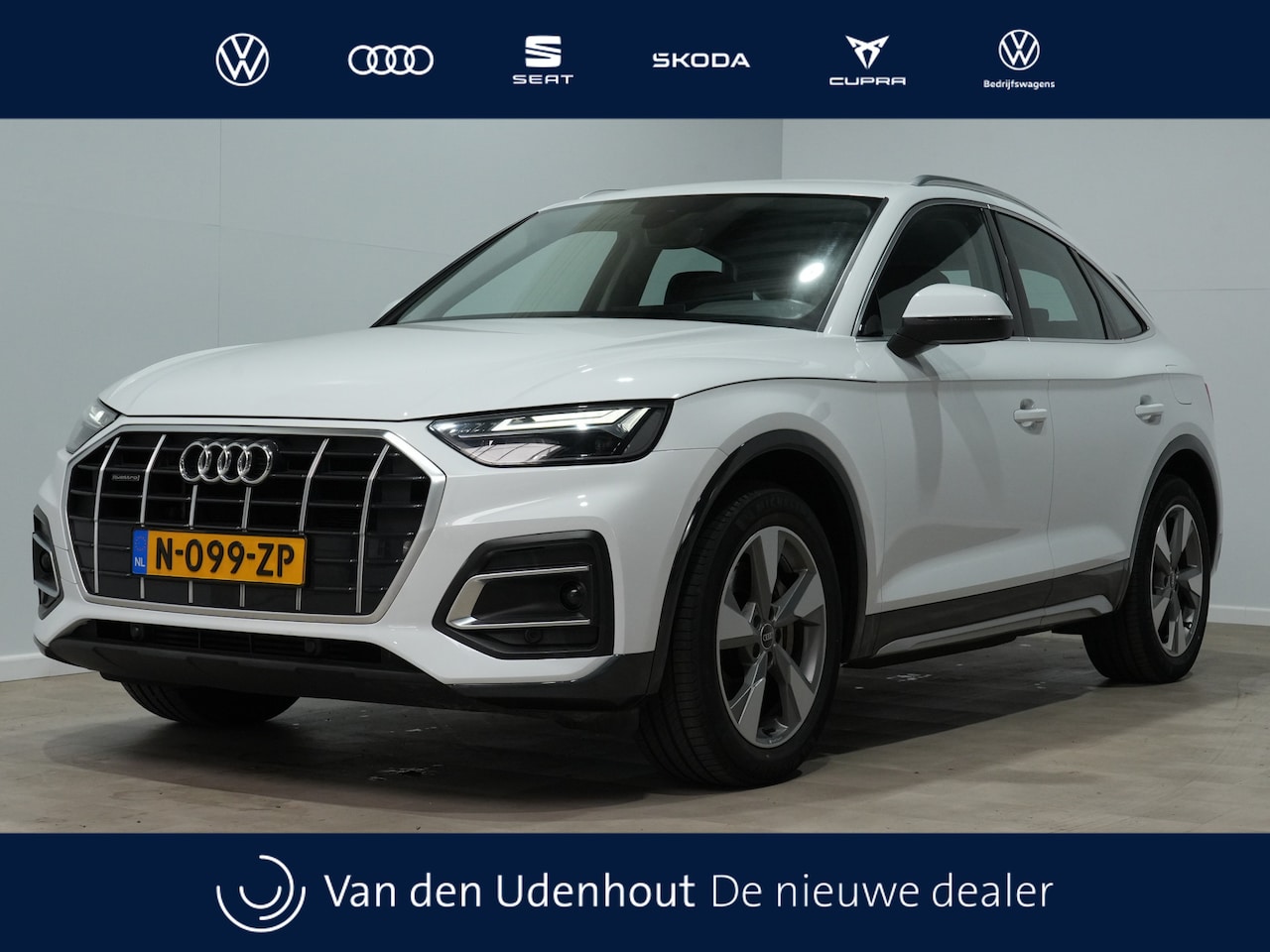 Audi Q5 Sportback - 50 TFSI e 299 Pk S line edition Leer | Trekhaak | Navigatie | Camera - AutoWereld.nl