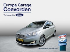 Ford C-Max - 1.0 EB 125PK Titanium | ADV. TECH PACK | CLIMA | KEYLESS | TREKHAAK | NETJES ONDERHOUDEN |