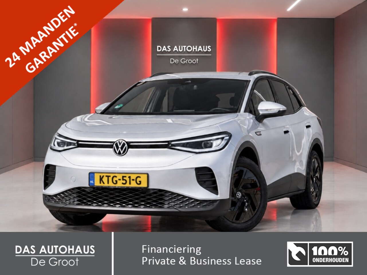 Volkswagen ID.4 - Pro Performance 204pk | 77kWh | 93% | ACC | Elek Sportstoelen - AutoWereld.nl