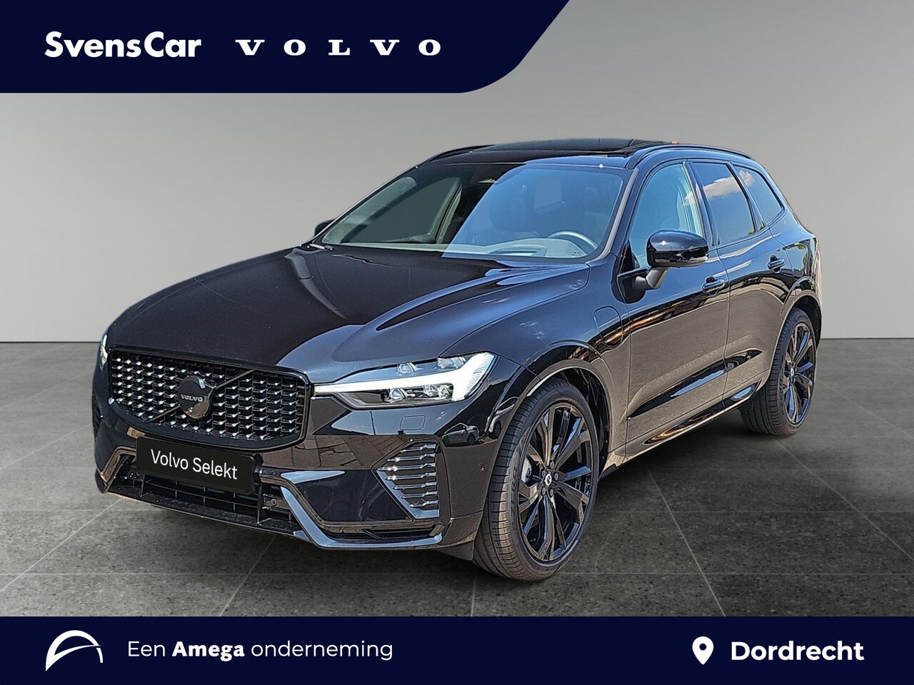 Volvo XC60 - 2.0 T8 Plug-in hybrid AWD Ultra Black Edition | Luchtvering | Trekhaak | Getint glas | 21 - AutoWereld.nl