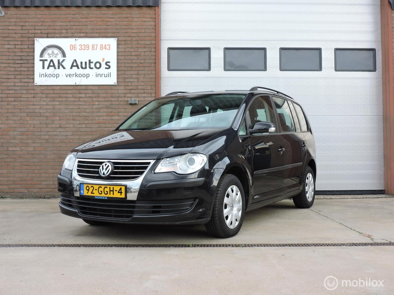 Volkswagen Touran - 1.4 TSI Optive/Zwart/AIRCO/NAP/1e eigenaar - AutoWereld.nl