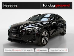 Audi e-tron Sportback - 50 quattro S edition 71 kWh I Stoelverwarming I Cruise Control I Leder I Camera I Elek. Ac