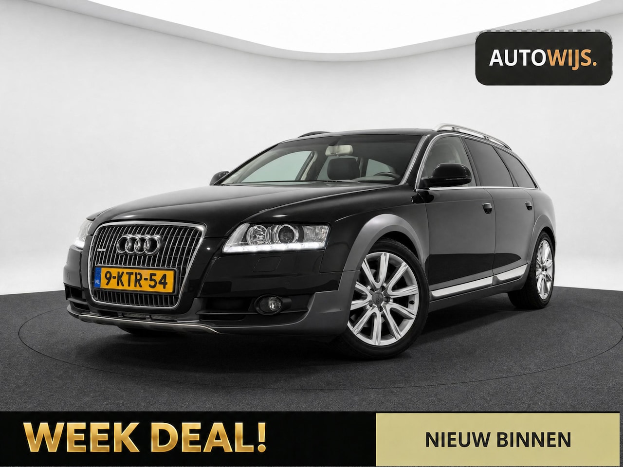 Audi A6 allroad quattro - 2.7 TDI Pro Line|LEDER|163PK|NETJES|NAVI|STOELVERW| - AutoWereld.nl