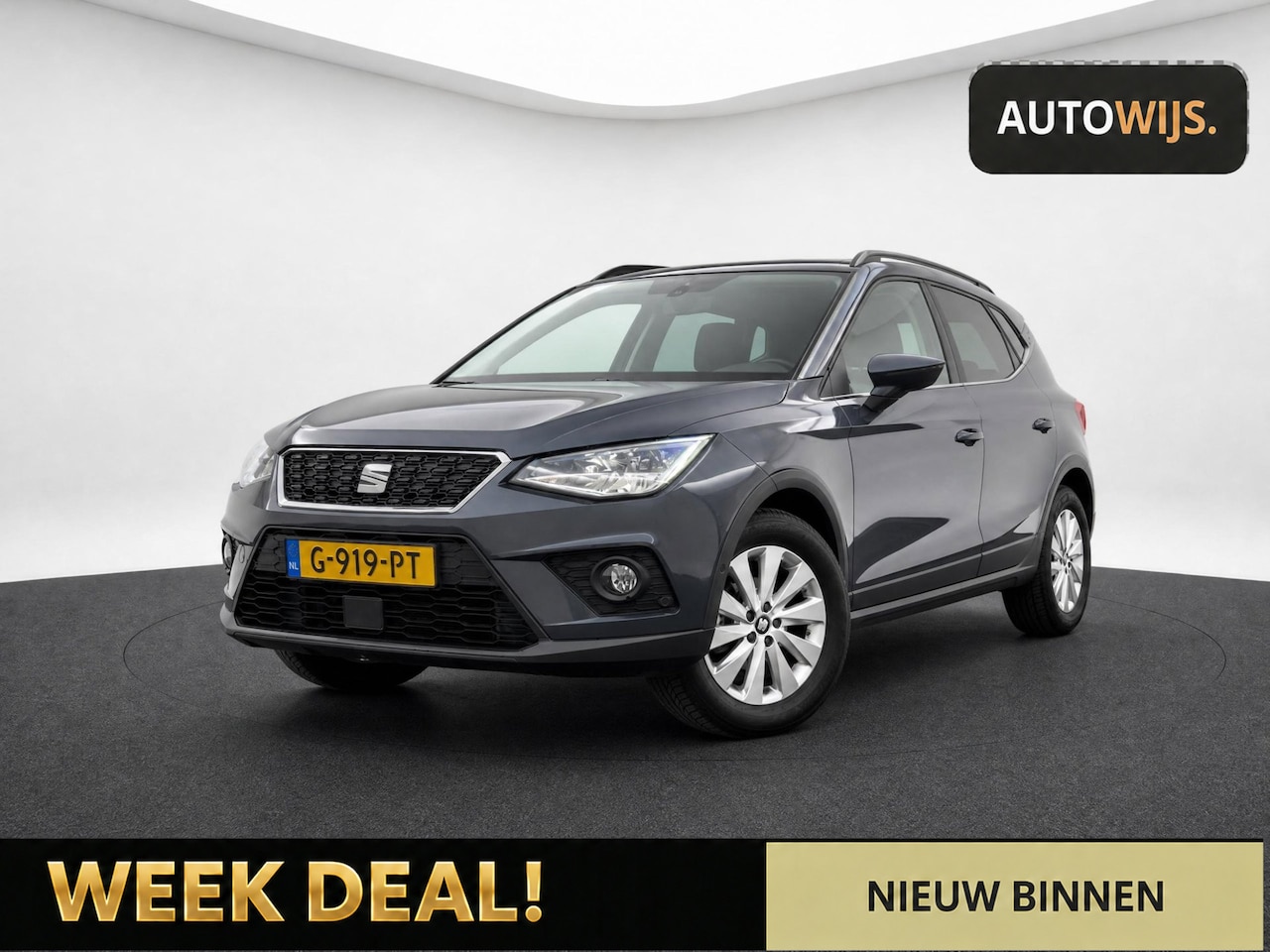 SEAT Arona - 1.0 TSI Style Business Intense|CAMERA|TREKHAAK|KEYLESS|NL AUTO|CLIMA - AutoWereld.nl