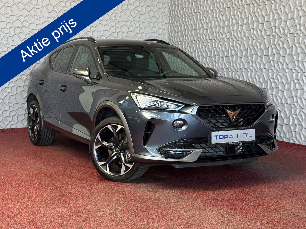 CUPRA Formentor - 1.5 TSI 150 PK LED CARPLAY NAVI CAMERA ADAP.CRUISE STOEL/STUUR VERW. 05/2024 - AutoWereld.nl
