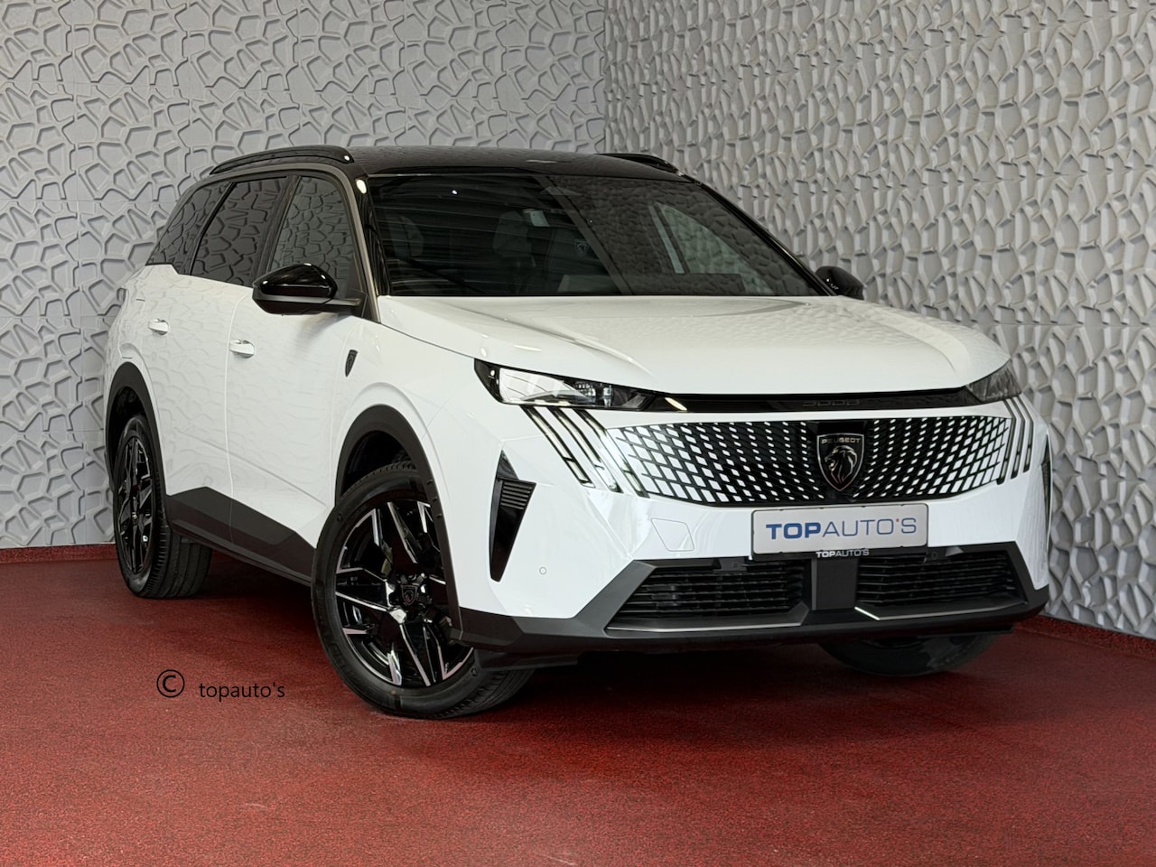 Peugeot 5008 - 1.2 HYBRID 145 GT 7PERS STOEL/STUUR VERW. ELEK.KLEP LED 7P 7 Persoons - AutoWereld.nl