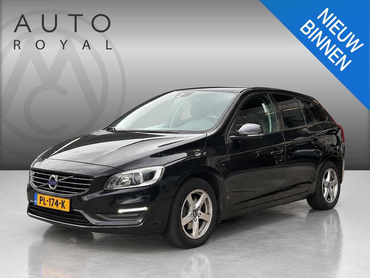 Volvo V60 - 2.0 D2 Polar+ Dynamic AUTOMAAT | LEDER | NAVIAGTIE | AIRCO | CRUISE CONTROL | STOELVERWARM - AutoWereld.nl