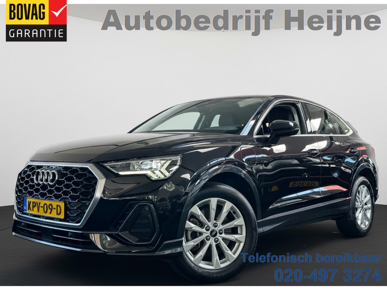 Audi Q3 Sportback - 45 TFSI e 245PK BUSINESS EDITION PHEV LEDER/NAVICAMERA/CARPLAY/ELEKTR.KLEP - AutoWereld.nl