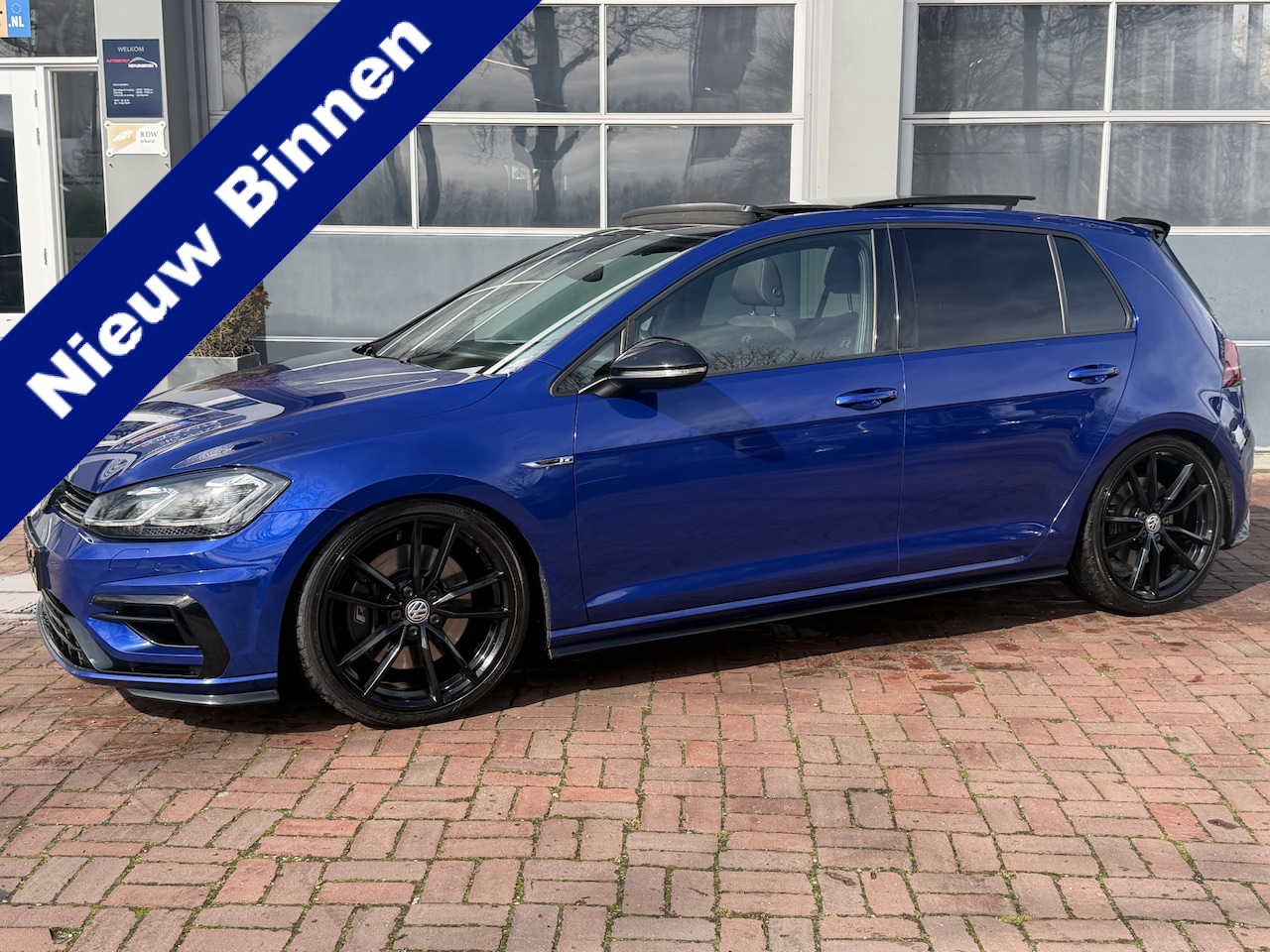 Volkswagen Golf - 2.0 TSI 4Motion R Bj 2019 km 93.000 Nap 2e eigen Automaat,19Inch,Schuifdak,Clima,Navi Bom - AutoWereld.nl