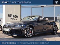 BMW 4-serie Cabrio - 430i xDrive High Executive M Sport Automaat / Air Collar / Adaptieve LED / Comfort Access