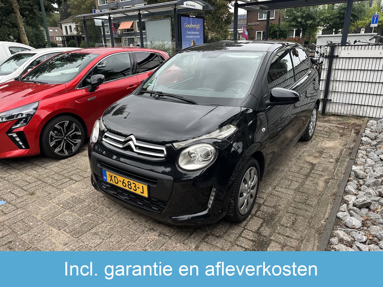 Citroën C1 - 1.0 VTi Feel All-in Prijs Airco/Centrale vergrendeling/Bluetooth/Apple Carplay, Android Au - AutoWereld.nl