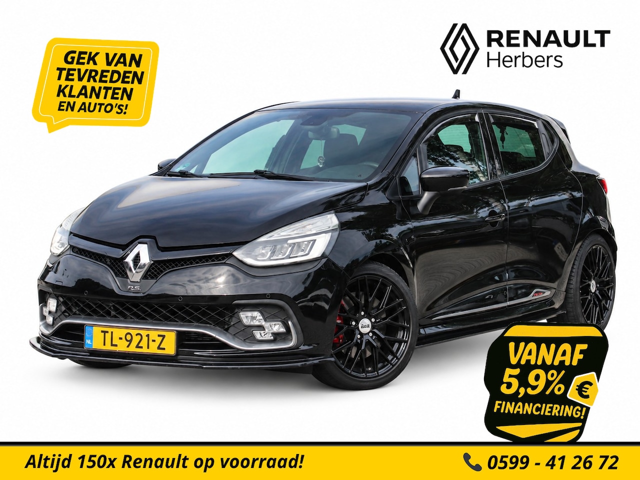 Renault Clio - 1.6 Turbo R.S. Trophy STOELVERW. / CAMERA / NAVI / PDC - AutoWereld.nl