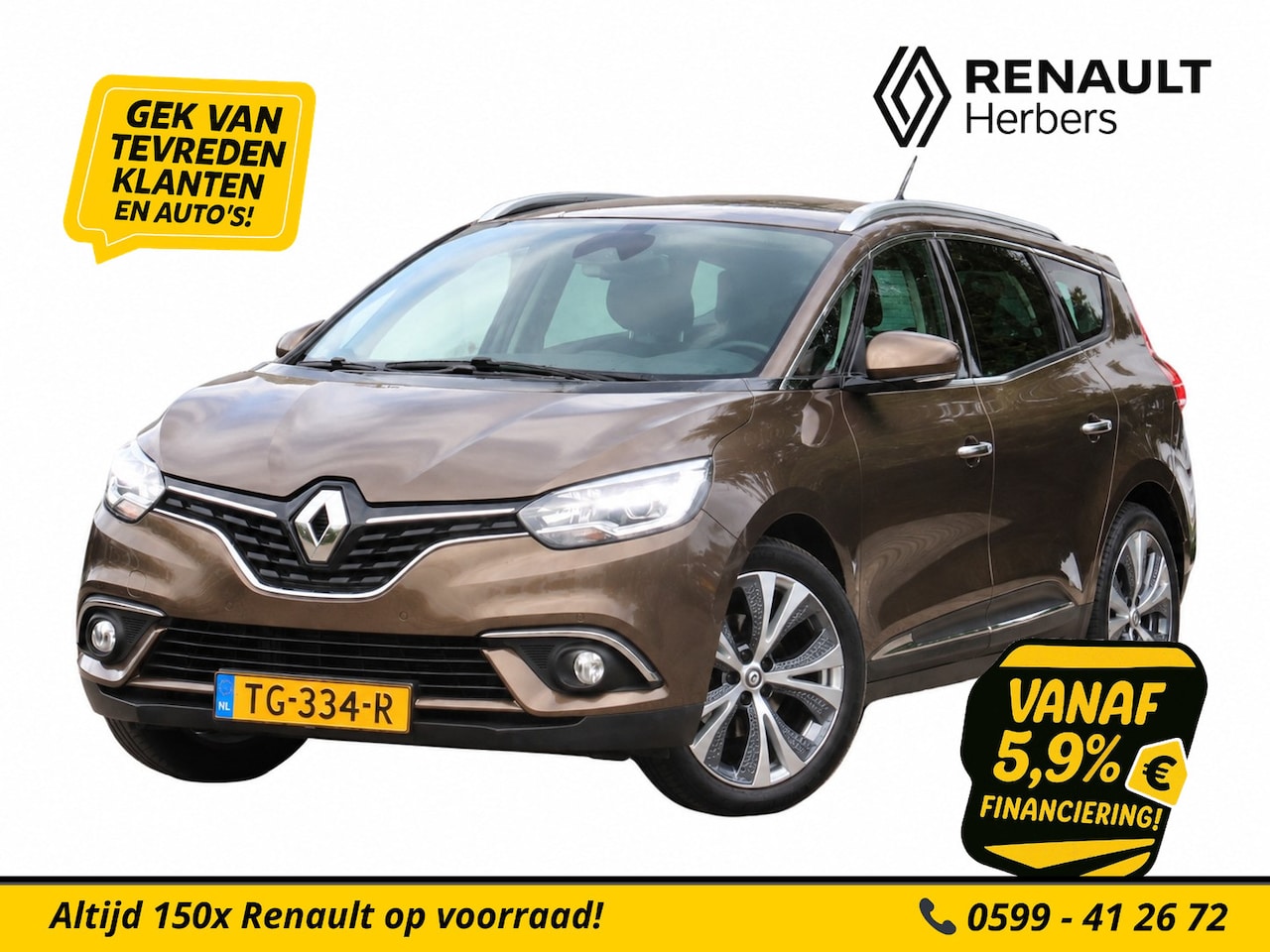 Renault Grand Scénic - 1.3 TCe Intens PANO / NAVI / CRUISE / ECC - AutoWereld.nl