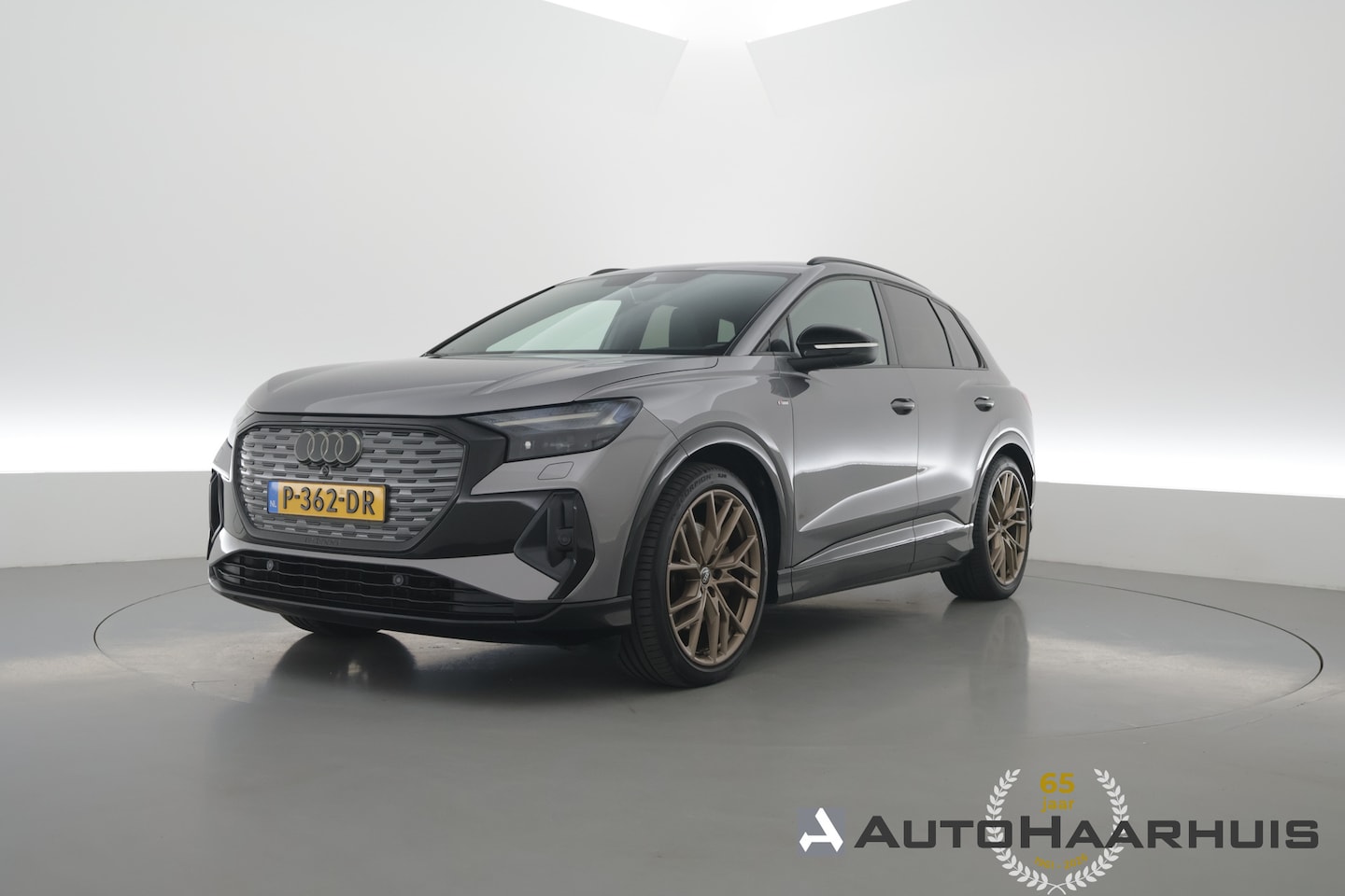 Audi Q4 e-tron - 40 S edition 77 kWh | SOH 87% | 21'' RS | SONOS | Leder | HUD | 360cam | Elek. Trekhaak | - AutoWereld.nl