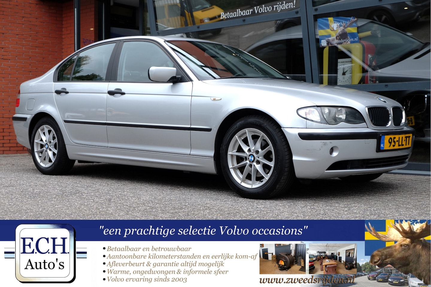 BMW 3-serie - 316i Black & Silver Aut. Airco - AutoWereld.nl