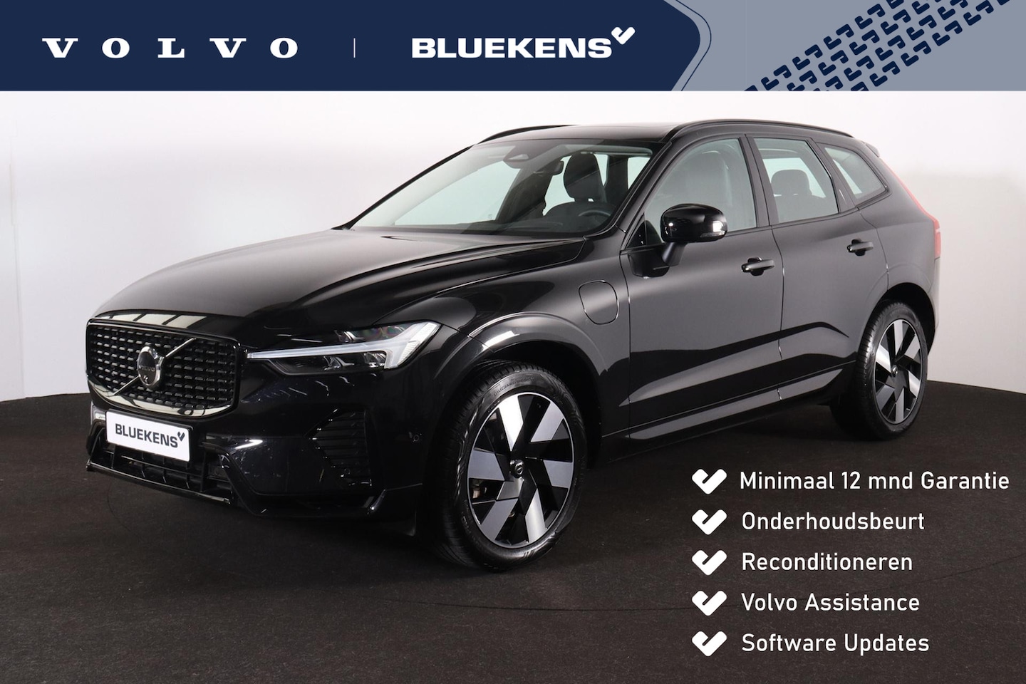 Volvo XC60 - T6 Recharge AWD Ultra Dark - Panorama/schuifdak - IntelliSafe Assist & Surround - 360º Cam - AutoWereld.nl