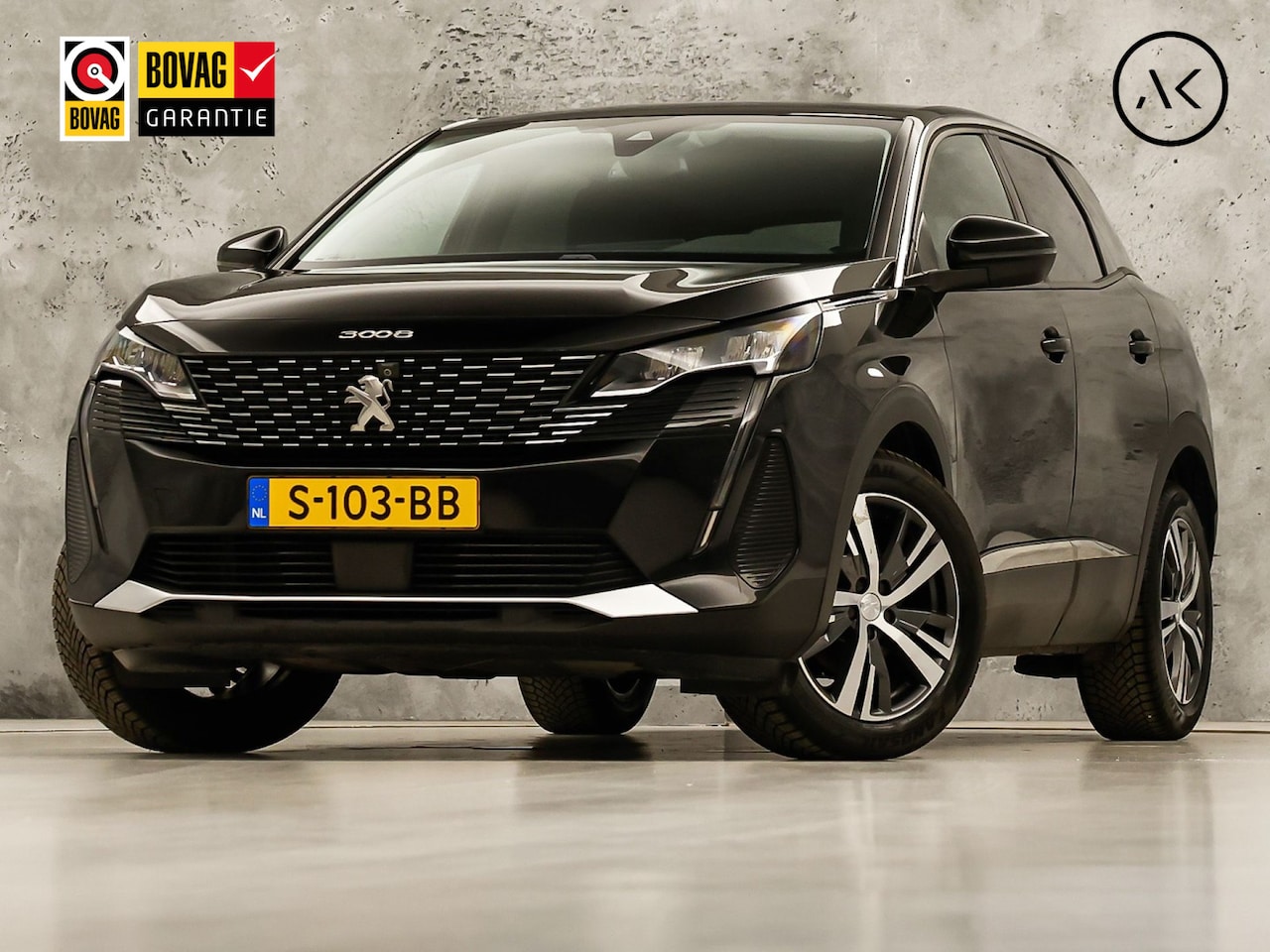 Peugeot 3008 - 1.2 PureTech Allure Pack (APPLE CARPLAY, GROOT NAVI, 360 CAMERA, KEYLESS, STOELVERWARMING, - AutoWereld.nl