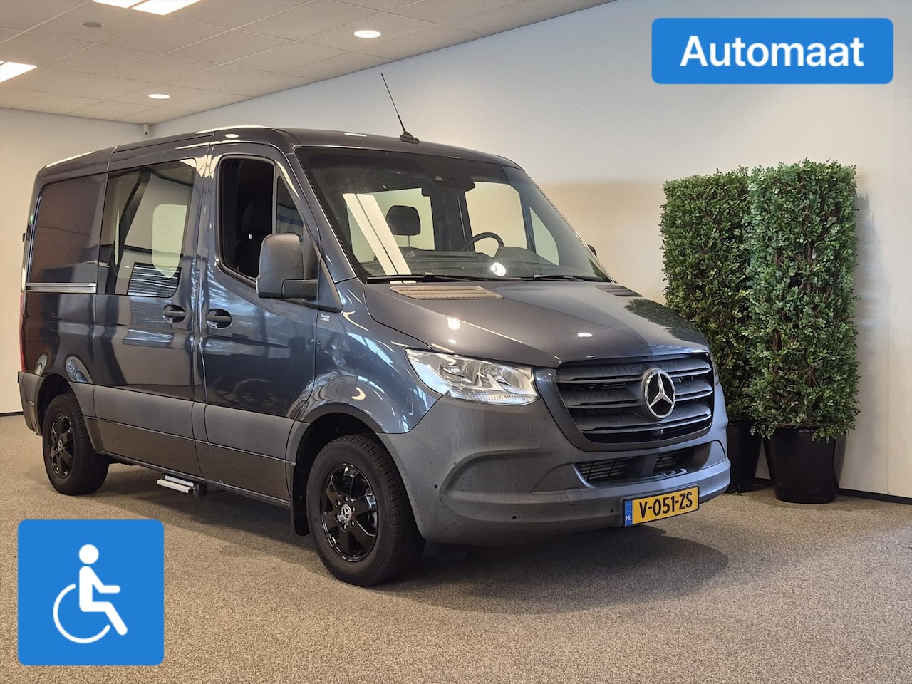 Mercedes-Benz Sprinter - L1H1 Rolstoelbus Automaat - Zelfrijder rolstoel achter het stuur - AutoWereld.nl