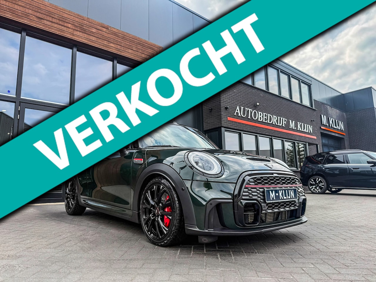 MINI Cabrio - 2.0 John Cooper Works JCW Pack F1 aut 231pk Blackline/Alle opties/Btw - AutoWereld.nl