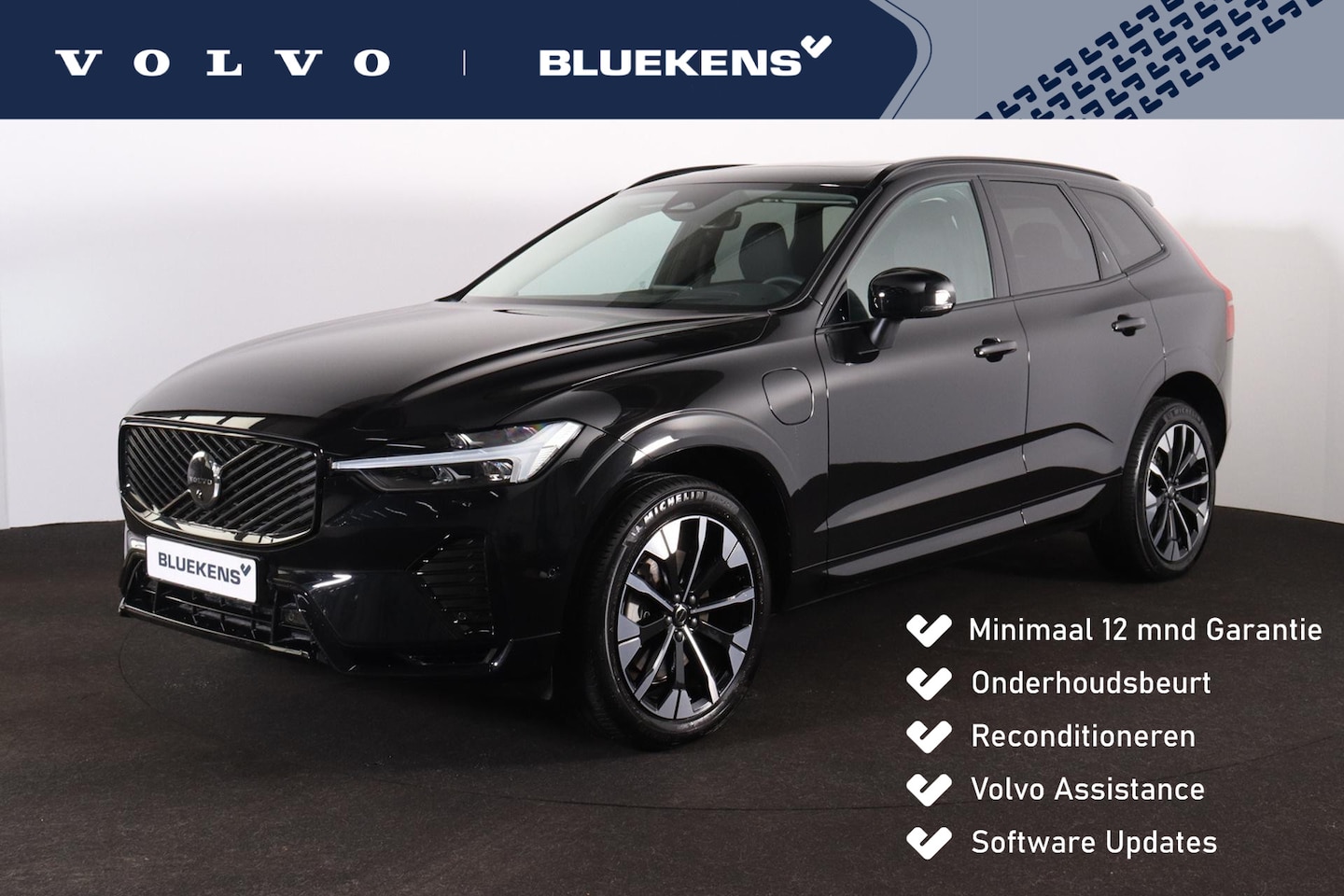 Volvo XC60 - T6 Recharge AWD Ultra Dark - Luchtvering - Panorama/schuifdak - IntelliSafe Assist & Surro - AutoWereld.nl