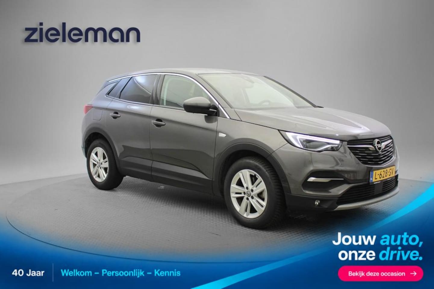Opel Grandland X - 1.2 Turbo Business Elegance - Carplay, Camera, Cruise, Clima, Blind Spot - AutoWereld.nl