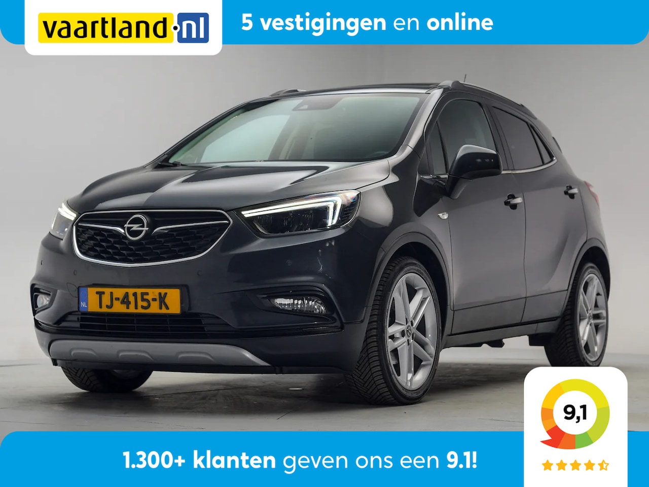 Opel Mokka - 1.4 Turbo Innovation Aut. [ Schuifdak Camera Leder Stoelverwarming ] - AutoWereld.nl