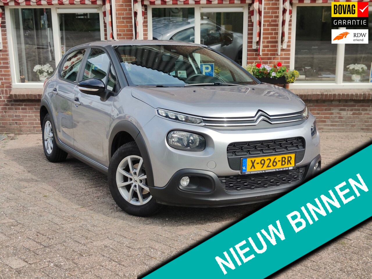 Citroën C3 - 1.2 PureTech S&S Live Cruise pdc Airco LMV - RIJKLAAR - - AutoWereld.nl