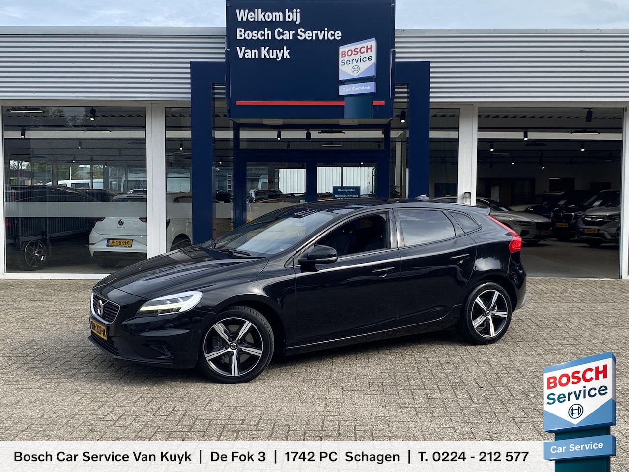 Volvo V40 - 2.0 T4 Business Sport / NL-Auto / Vol-Leder / Panodak / Stoelverwarming / Cruise-Control / - AutoWereld.nl