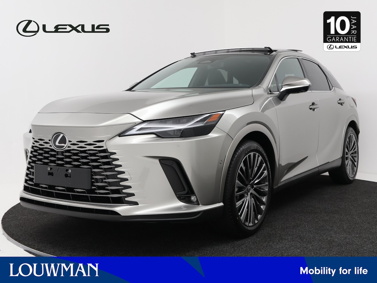 Lexus RX 450h - 450h+ Plug-in Hybrid President Line | Mark Levinson | Panoramadak | 360 Camera | - AutoWereld.nl