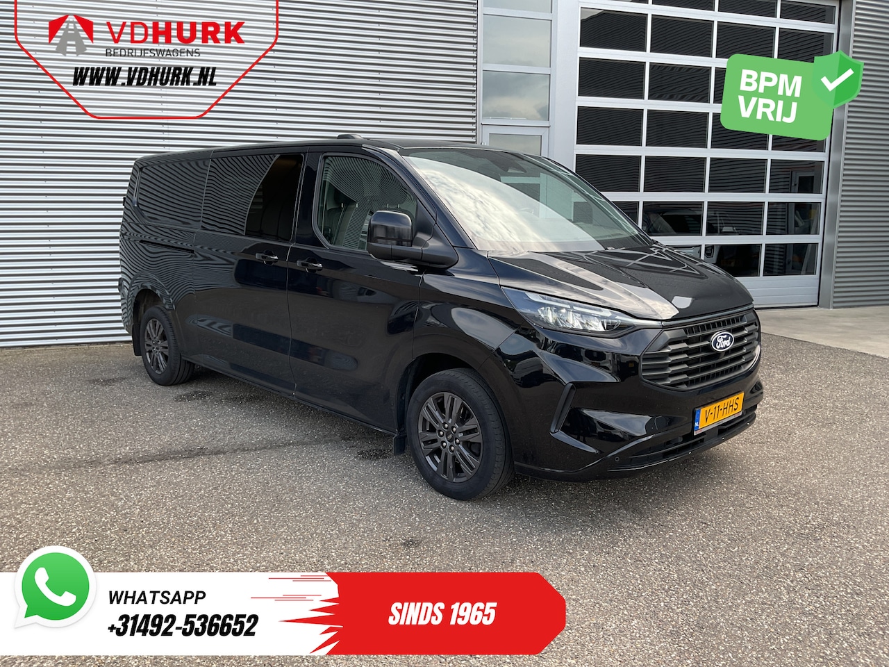 Ford Transit Custom - 2.0 TDCI 170 pk Aut. L2 LED/ Adapt.Cruise/ 2x Schuifdeur/ Carplay/ Stoelverw./ Stuurverw./ - AutoWereld.nl