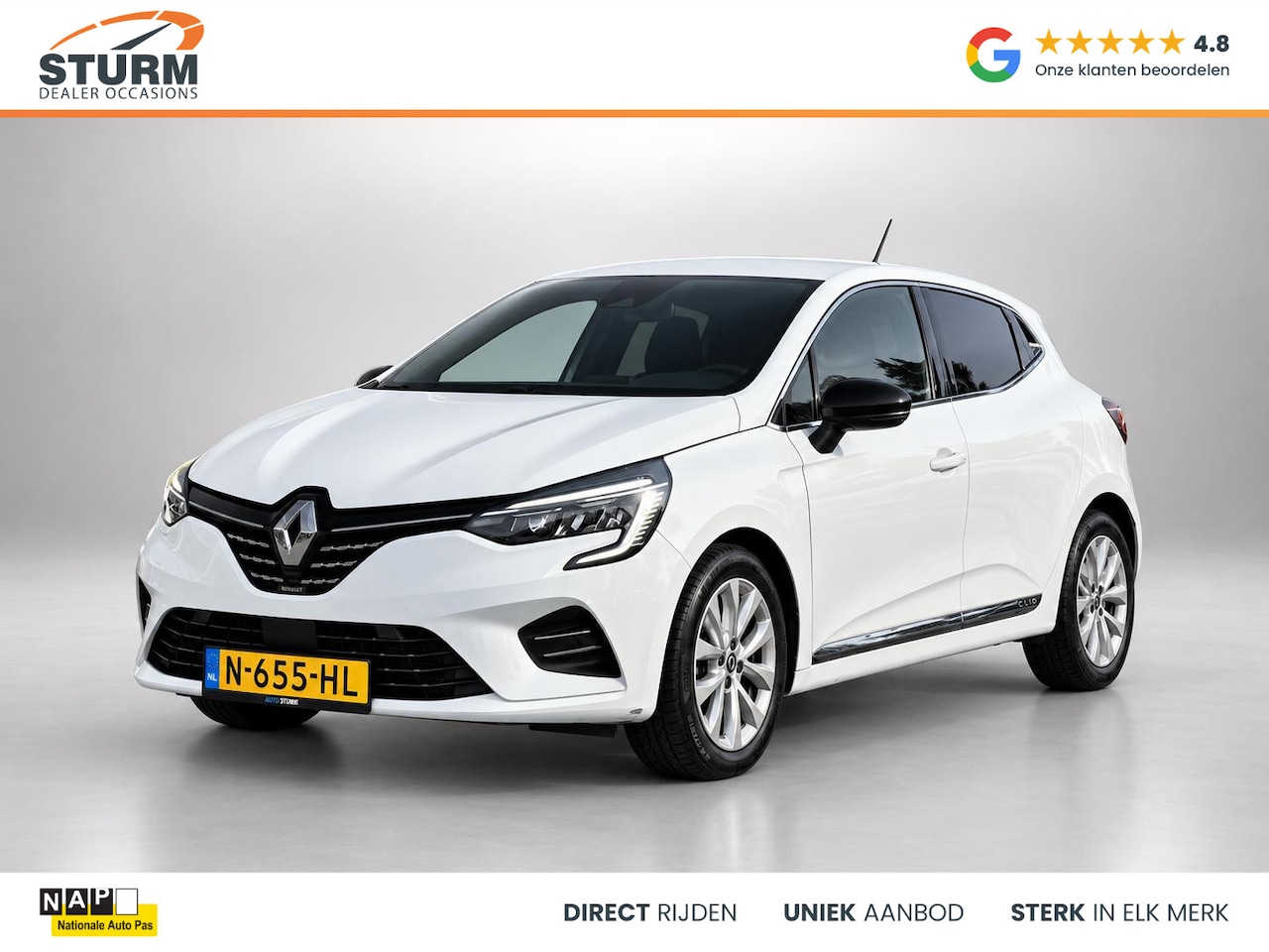 Renault Clio - 1.0 TCe Intens 1.0 TCe Intens - AutoWereld.nl