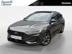 Ford Focus Wagon - 1.0 EcoBoost Hybrid ST Line X | Panoramadak | Trekhaak afneembaar | Winterpakket | Adapt.