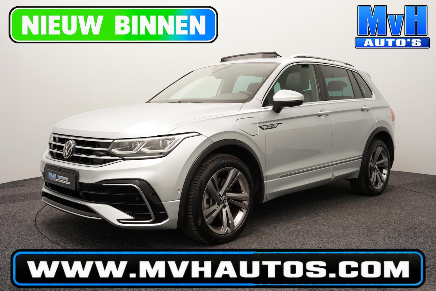 Volkswagen Tiguan - 1.4 TSI PHEV R-Line|PANO|STOEL/STUUR.VERW - AutoWereld.nl