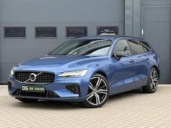 Volvo V60 - T6 Recharge AWD R-Design|360|HuD|Pano|Trekhaak|19"