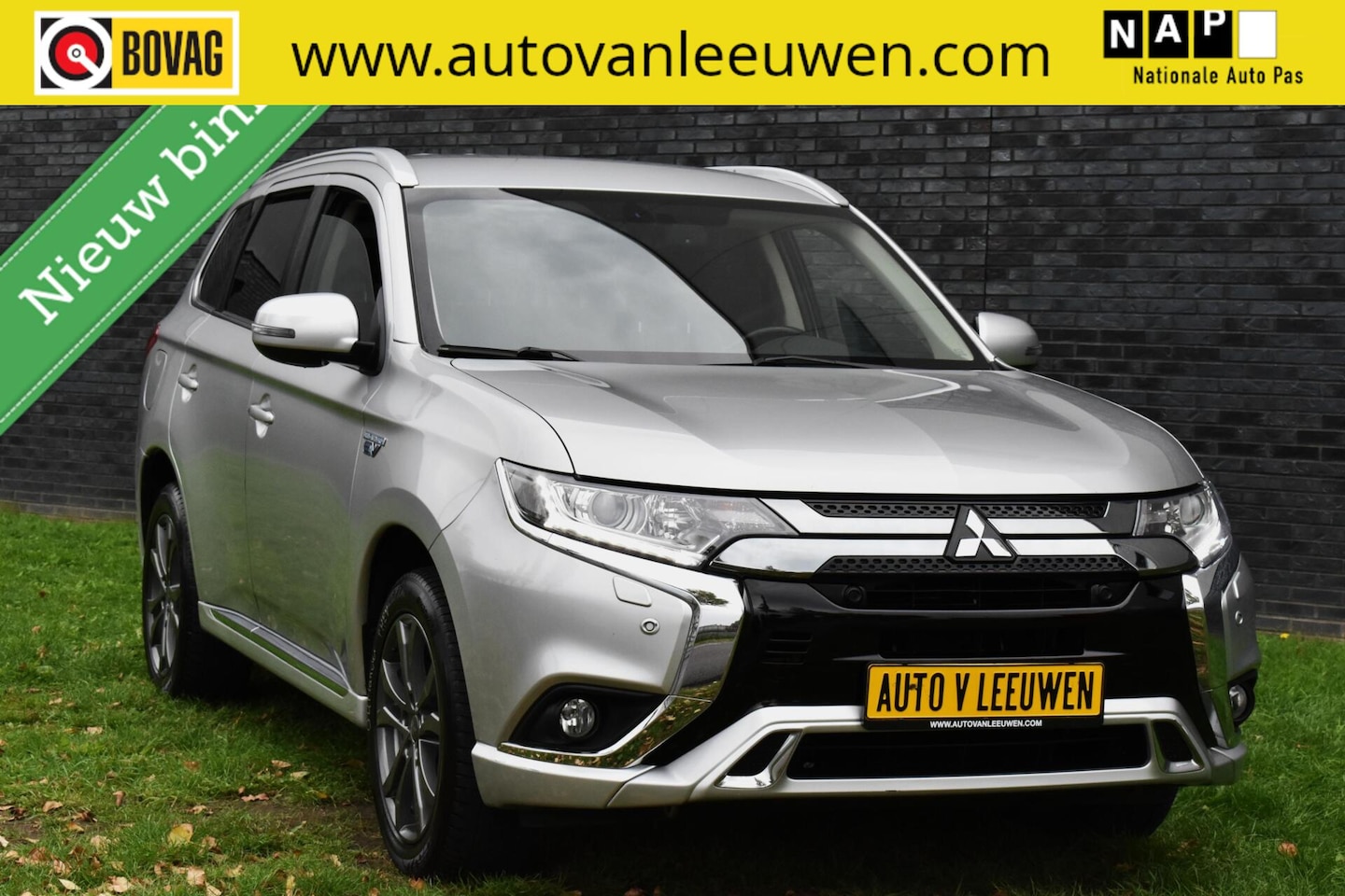 Mitsubishi Outlander - 2.4 PHEV Plug in CAMERA/ANDROID CARPLAY/PDC/HALF LEDER/ETC.! - AutoWereld.nl