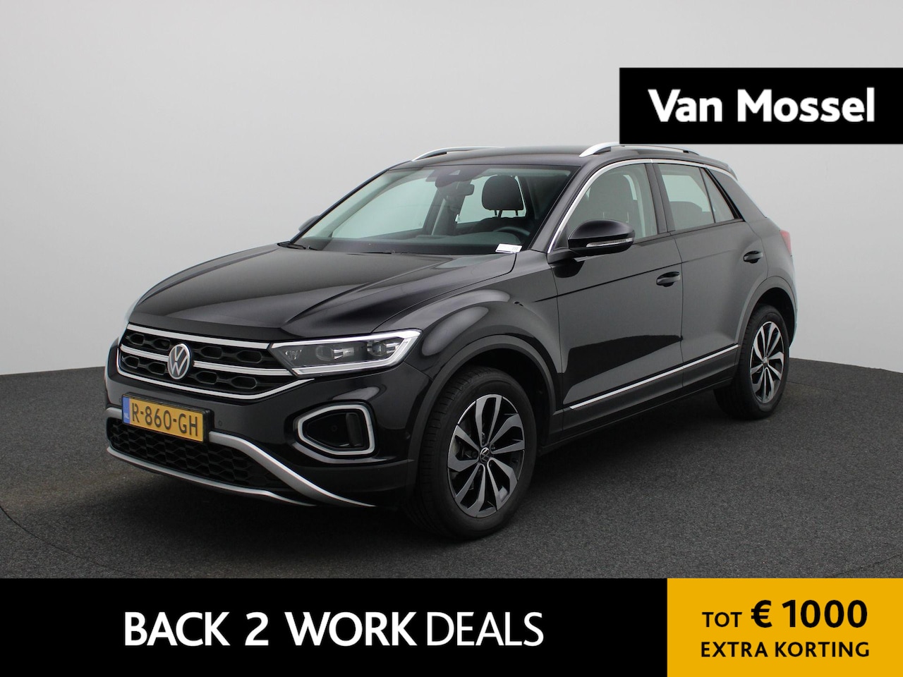 Volkswagen T-Roc - 1.0 TSI Style | NAVIGATIE | CAMERA | VIRTUAL COCKPIT | STOELVERWARMING - AutoWereld.nl