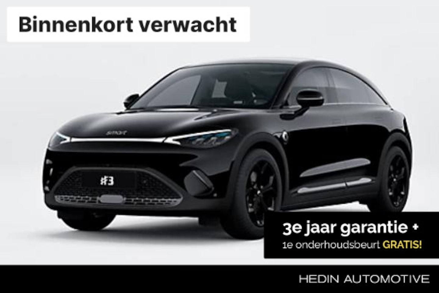 Smart #3 - Pro+ Black Collection 66 kWh | *Bijtelling vanaf € 229,- per maand!* | Adaptieve Cruise Co - AutoWereld.nl