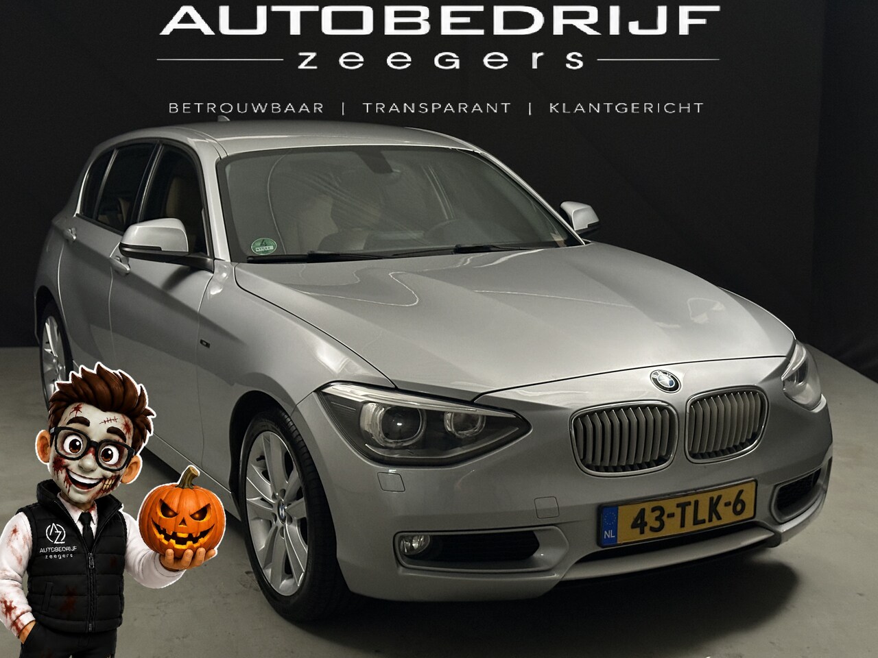 BMW 1-serie - 116i Business+ Urban Navi*AC*Full Leather* - AutoWereld.nl