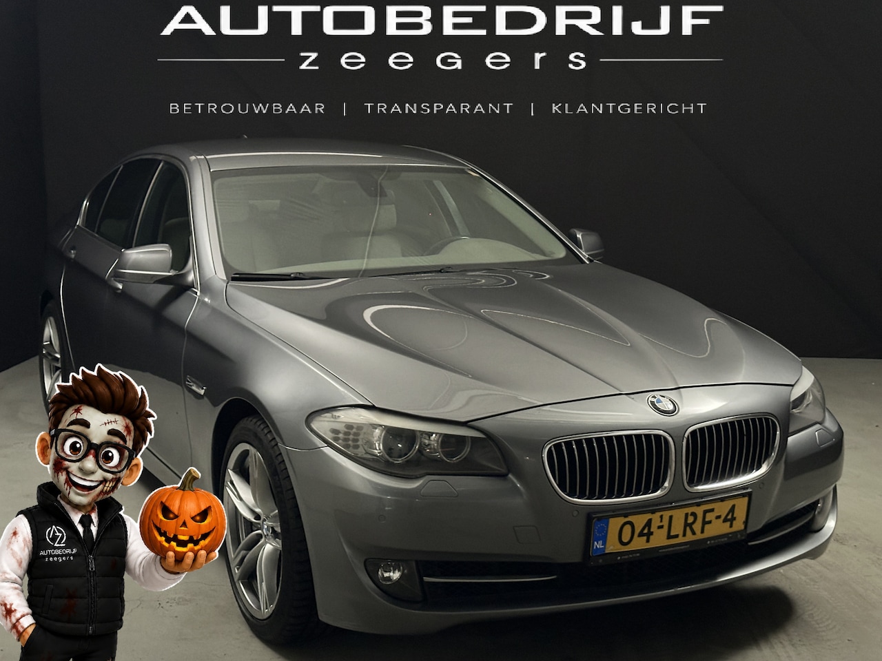 BMW 5-serie - 535i High Executive *Full Leather*Navi*Automaat*NAP* - AutoWereld.nl