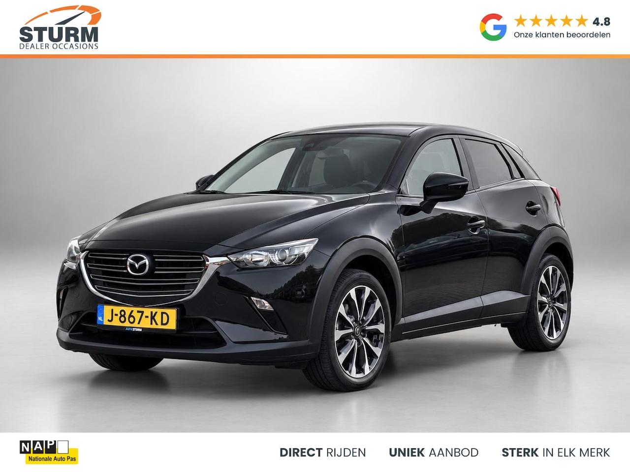 Mazda CX-3 - 2.0 SkyActiv-G 121 Sportive incl. Trekhaak! - AutoWereld.nl