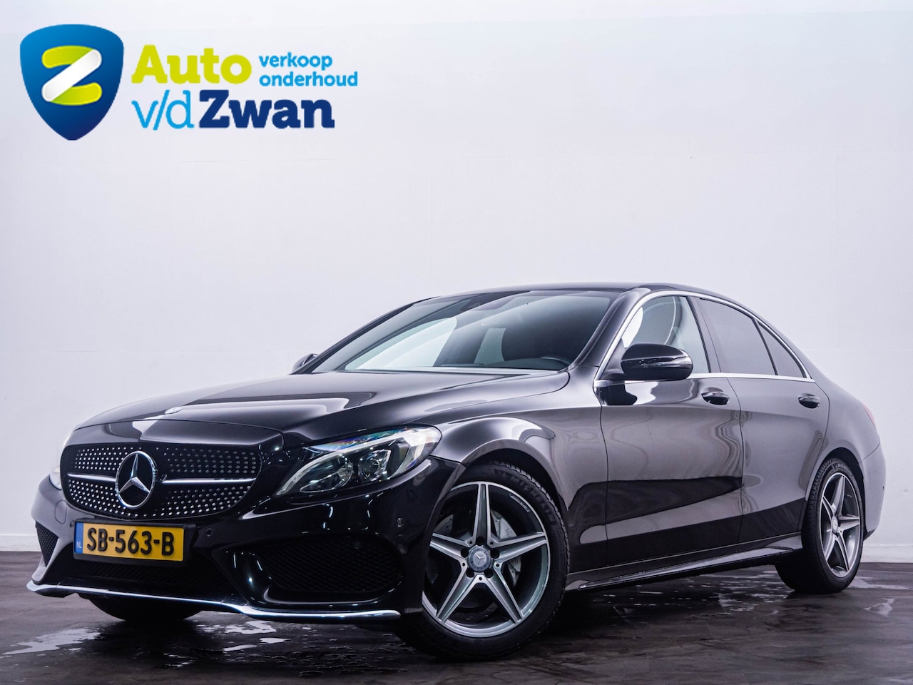 Mercedes-Benz C-klasse - 180 AMG Sport Edition Burmester|PDC! - AutoWereld.nl