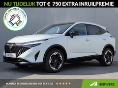 Nissan Qashqai - 1.3 MHEV Xtronic N-Connecta / Facelift Model / Fabrieksgarantie tot 10-2028 / Dealer onder