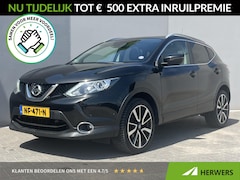 Nissan Qashqai - 1.2 Tekna / Trekhaak (1.200KG) / Airco / Panoramadak / Bluetooth / Full-Map Navigatie / St
