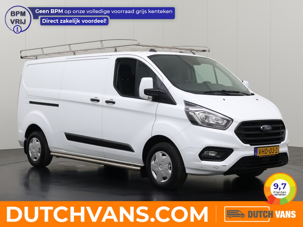 Ford Transit Custom - 2.0TDCI 130PK Lang | Imperiaal | Trekhaak | Navigatie | Camera | - AutoWereld.nl