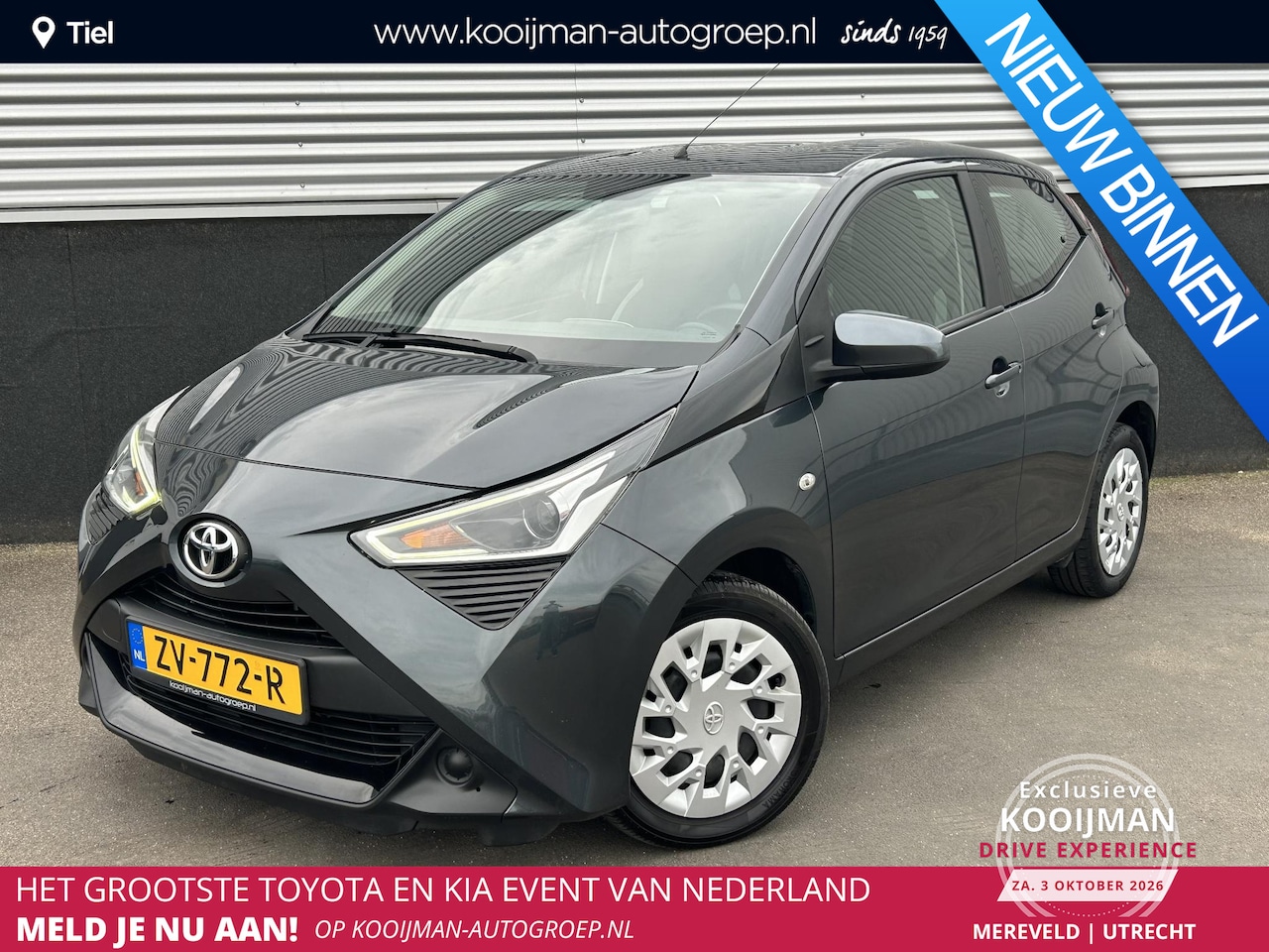 Toyota Aygo - 1.0 VVT-i x-play limited Achteruitrijcamera, NL-auto, Nieuw geleverd en dealeronderhouden, - AutoWereld.nl