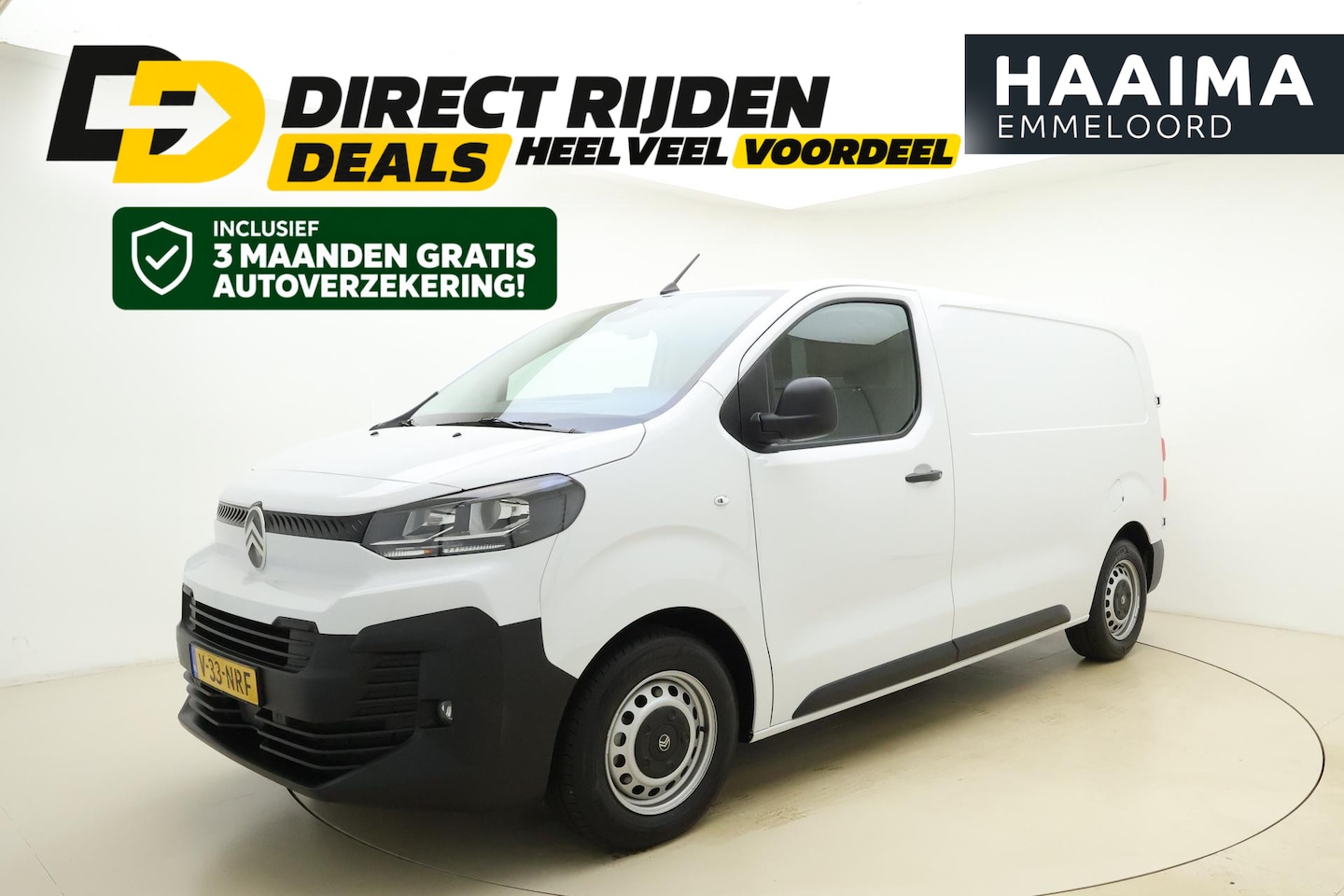 Citroën Jumpy - 1.5 BlueHDI 120 S&S L2 | Demo | Navigatie | Camera achter | 3 zitplaatsen | Parkeersensore - AutoWereld.nl