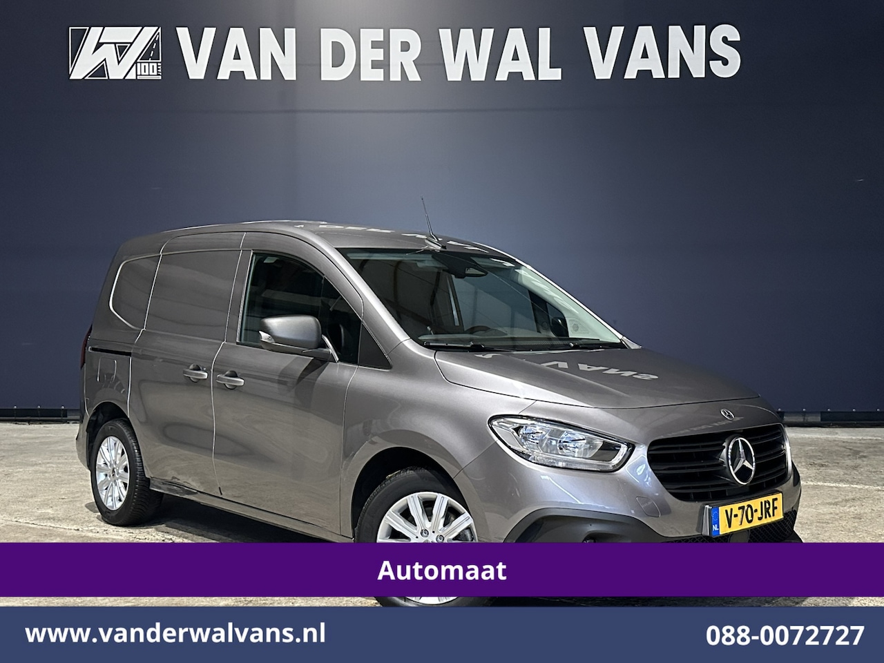 Mercedes-Benz Citan - 110 CDI 96pk Automaat L1H1 Euro6 Airco | Camera | Cruisecontrol | LM Velgen | 1500kg Trekh - AutoWereld.nl